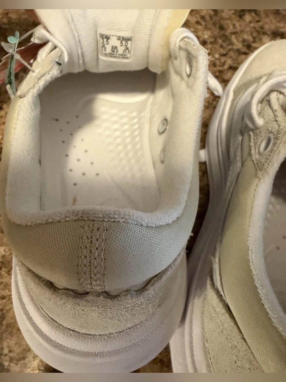 Vans ComfyCush Women’s Old Skool Overt CC Skate Shoes Sneakers Sand!!(Sz 5) - Picture 4 of 4